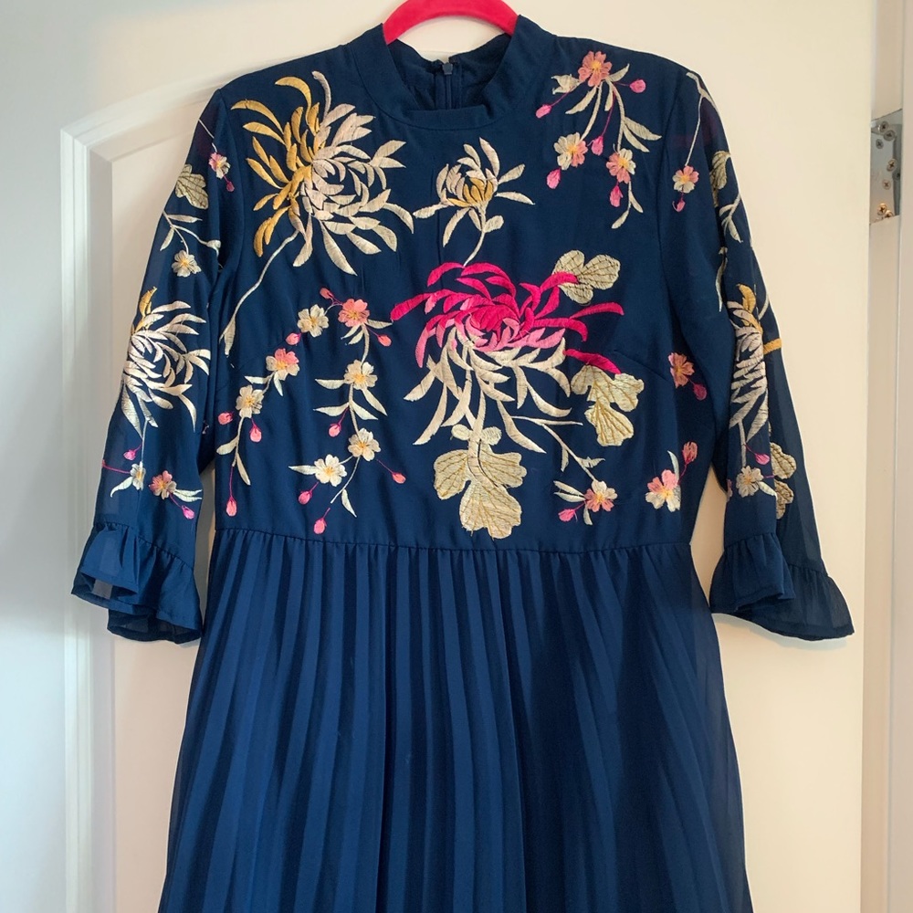 ASOS size 12 womens knee length floral dress